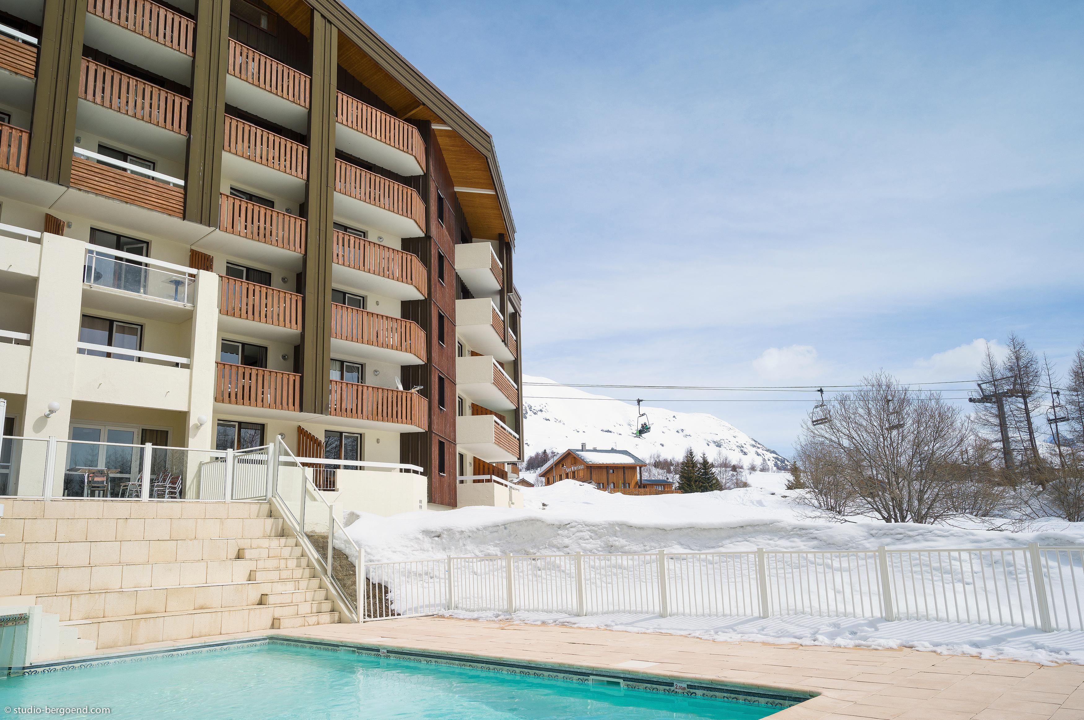 Residence Pierre & Vacances Les Bergers Alpe d'Huez Exteriör bild