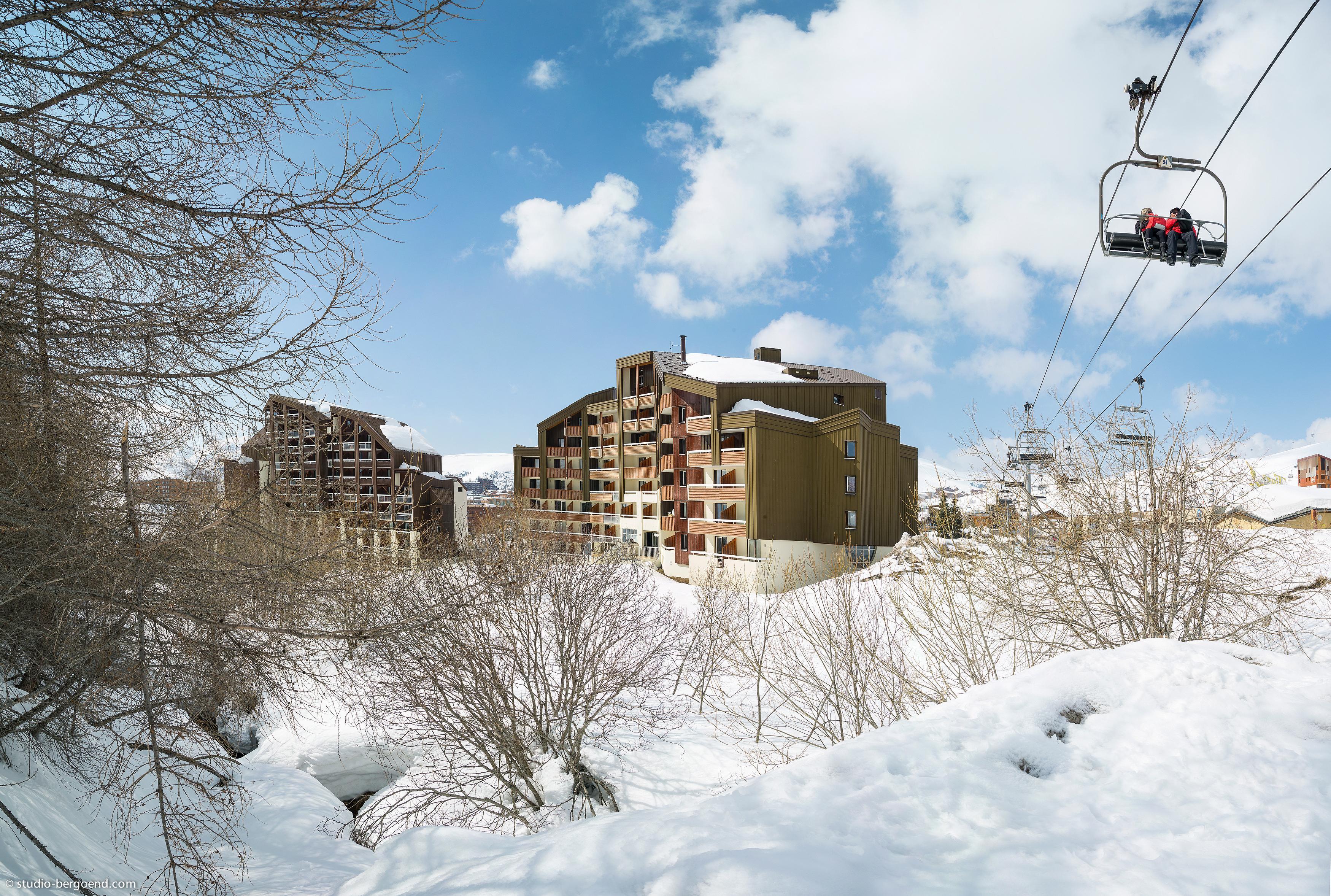 Residence Pierre & Vacances Les Bergers Alpe d'Huez Exteriör bild
