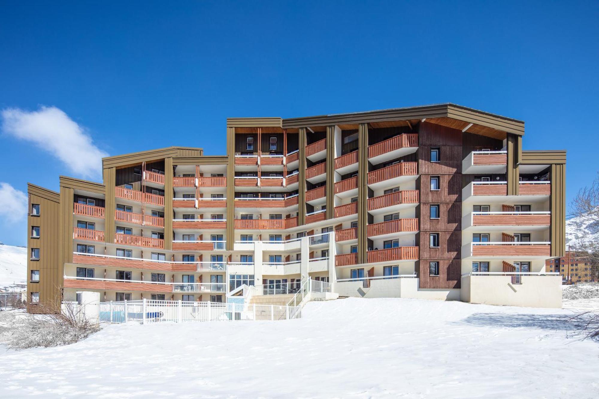 Residence Pierre & Vacances Les Bergers Alpe d'Huez Exteriör bild