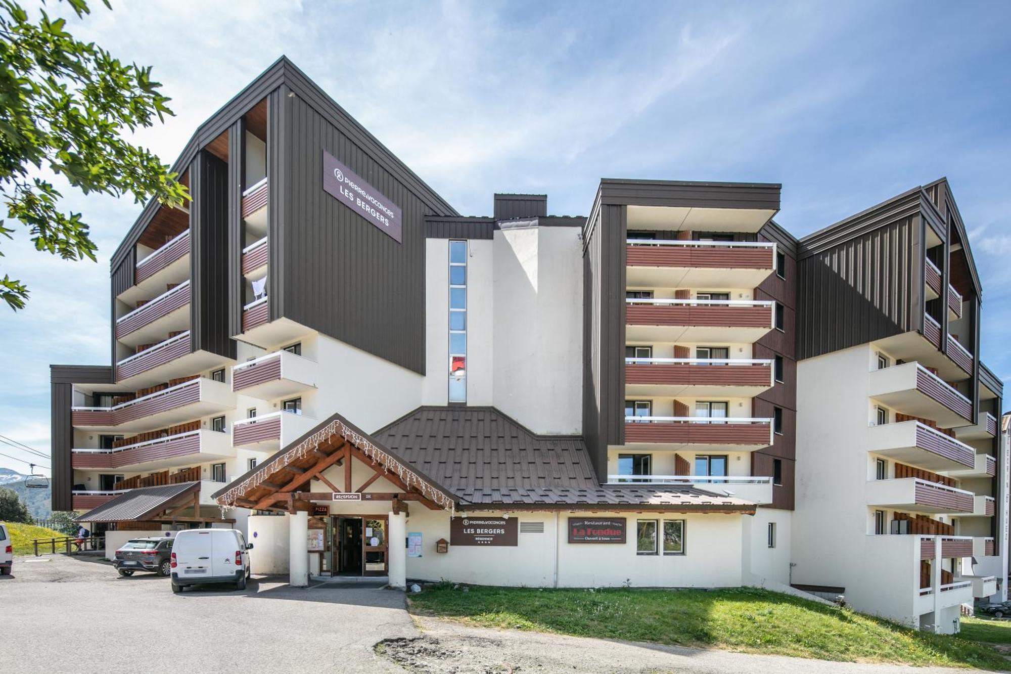 Residence Pierre & Vacances Les Bergers Alpe d'Huez Exteriör bild